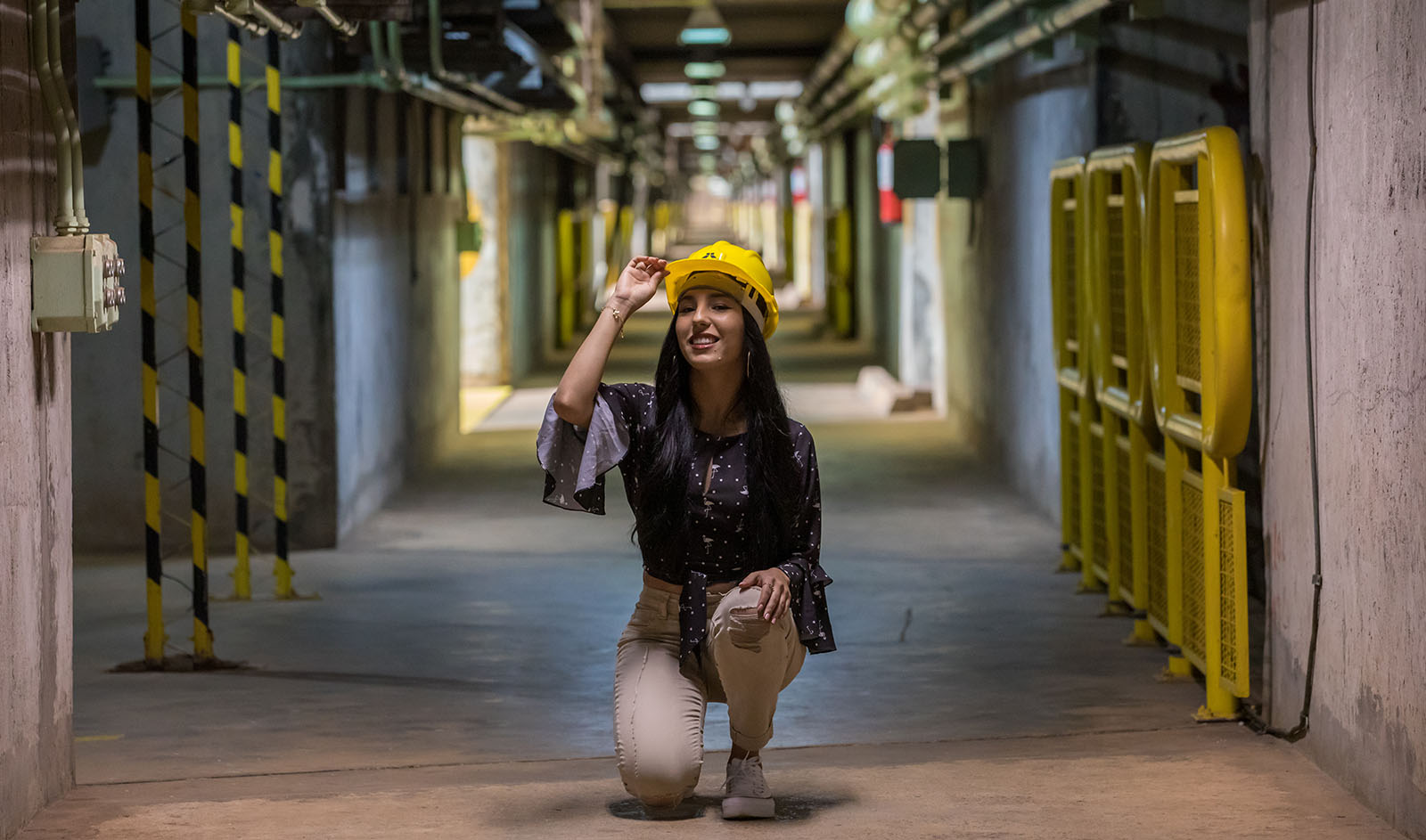 visita interna na usina de Itaipu